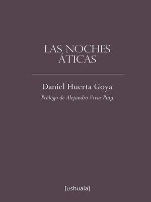 cover image of Las noches áticas